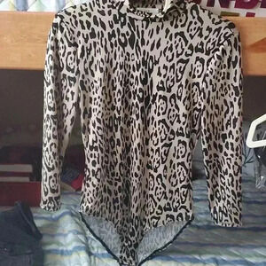 ☆☆☆Leopard bodysuit b16